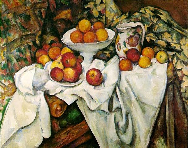 Paul Cezanne - Apples and Oranges