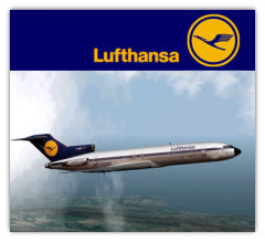 Lufthansa Boeing 727-200